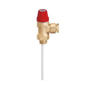 Caleffi 309570 CST Temperature Pressure Relief Valve 3/4" 7 Bar 90°C