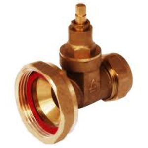 28mm x 1 1/2" Gate Type Pump Valves Pair 