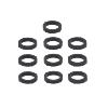 D003200463 Heatline Domestic Heat Exchanger O RING (Pack Of 10)